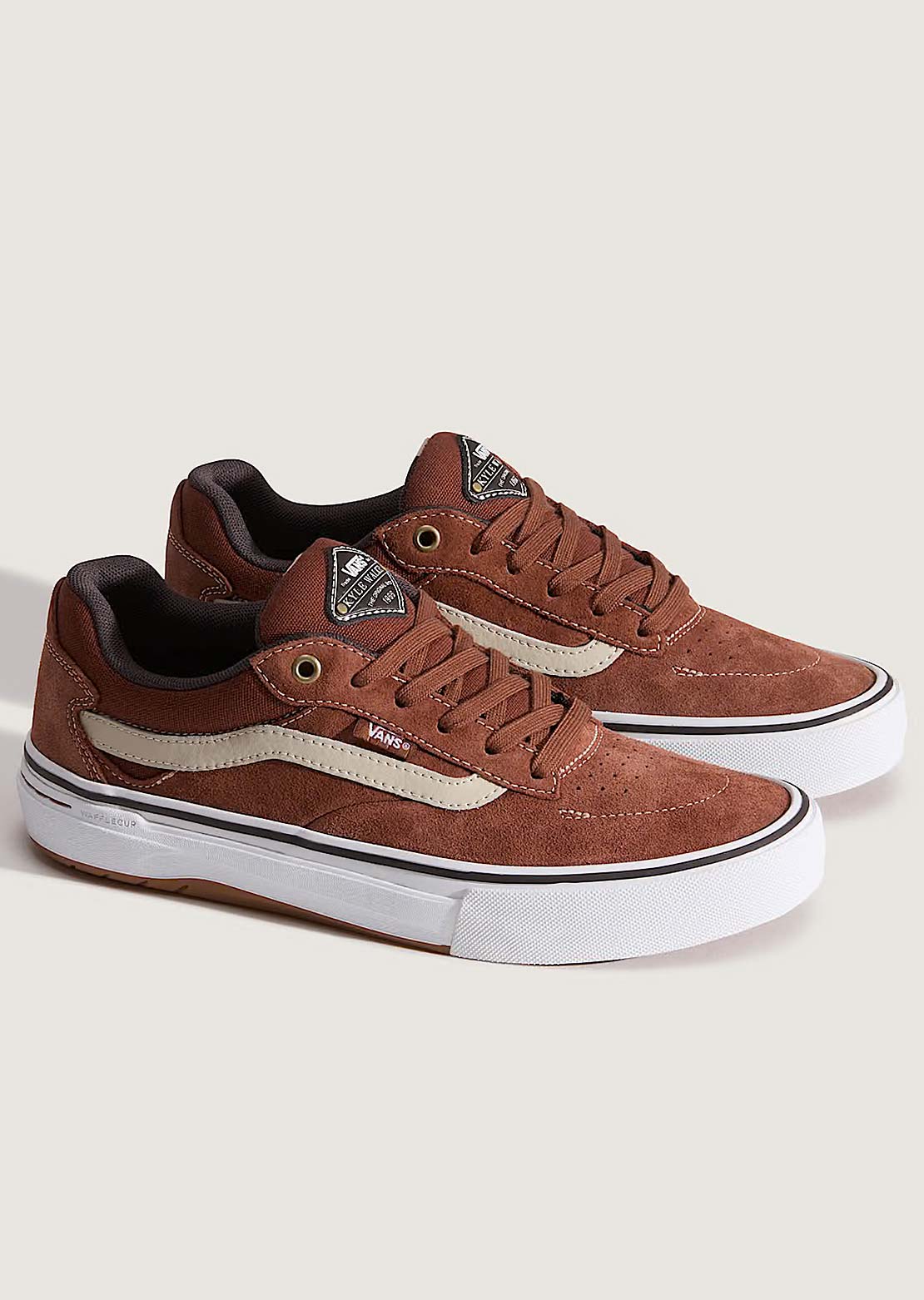 Vans Men's Skate Kyle Walker WaffleCup Shoes Tortoise Shell