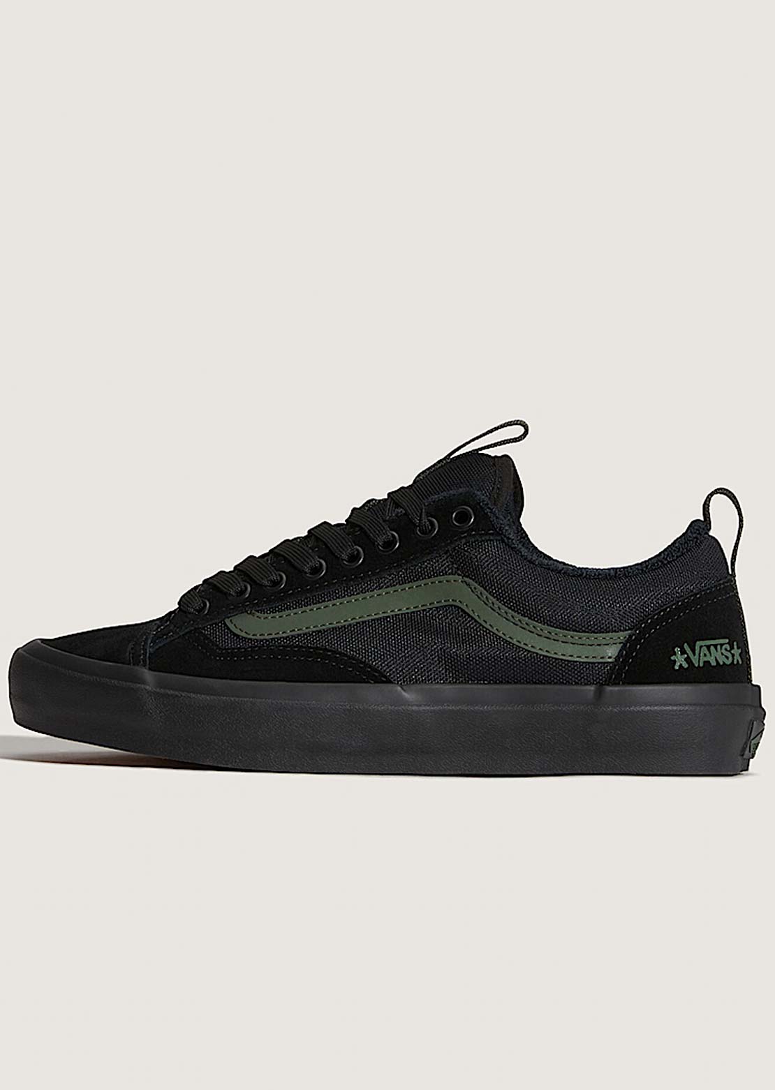 Vans Men's Skate Old Skool 36 Plus Shoes Blackout