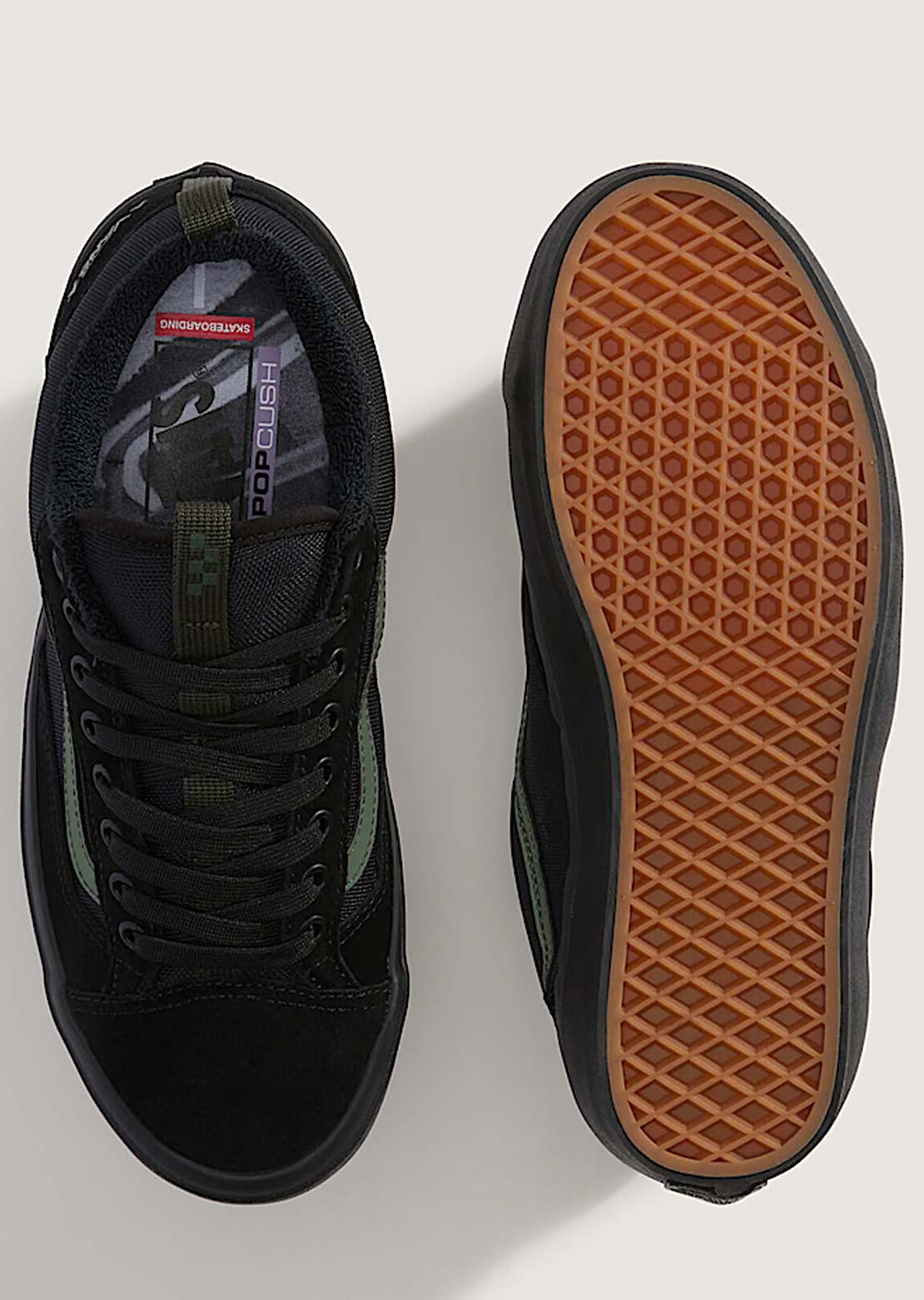 Vans Men's Skate Old Skool 36 Plus Shoes Blackout
