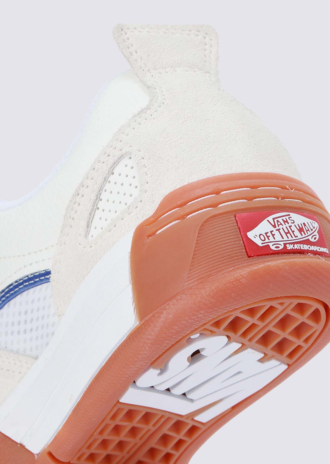 Vans Men's Skate Mixxa Shoes White/Light Blue