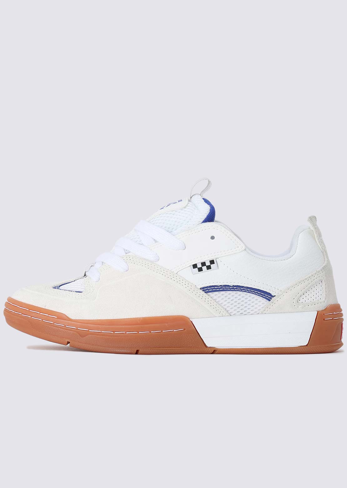 Vans Men's Skate Mixxa Shoes White/Light Blue