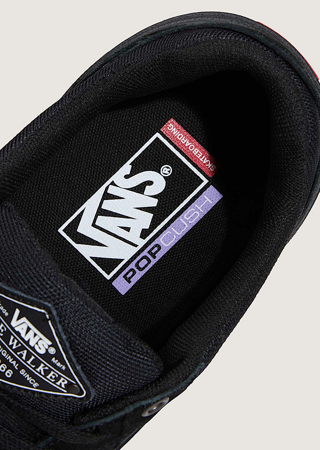 Vans Men's Skate Kyle Walker Wafflecup Shoes Atiba Black/Dark Green