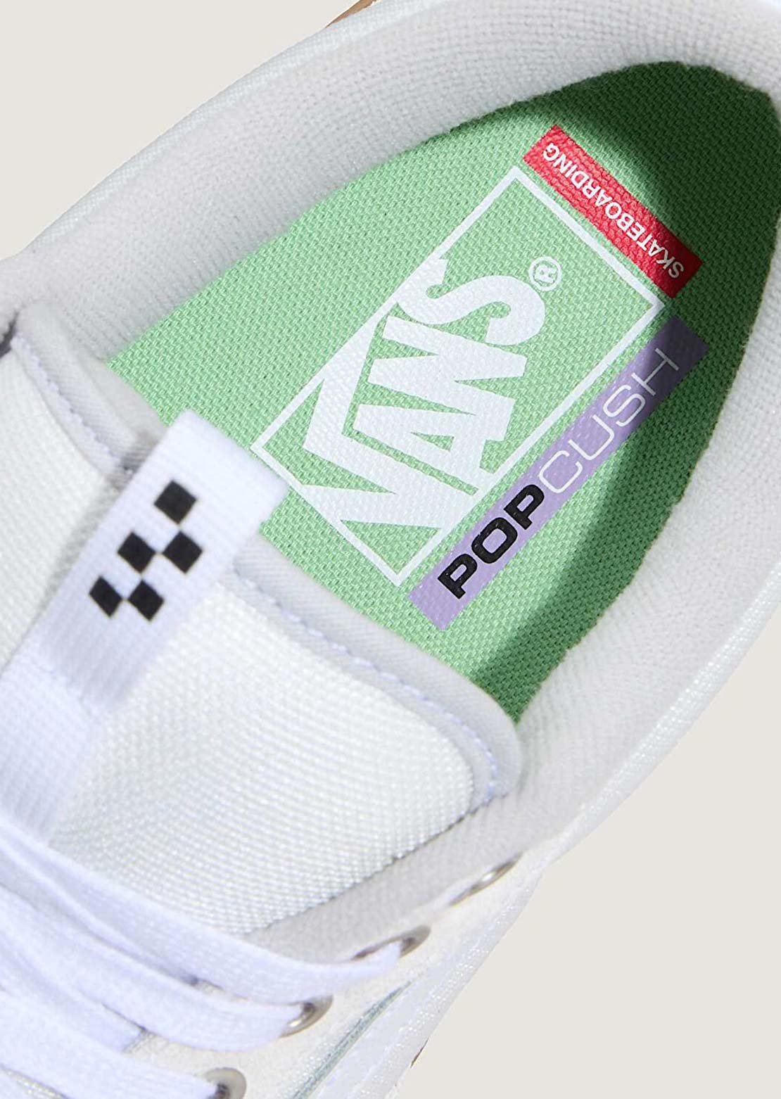 Vans Men's Skate Old Skool 36 Plus Shoes White/Gum