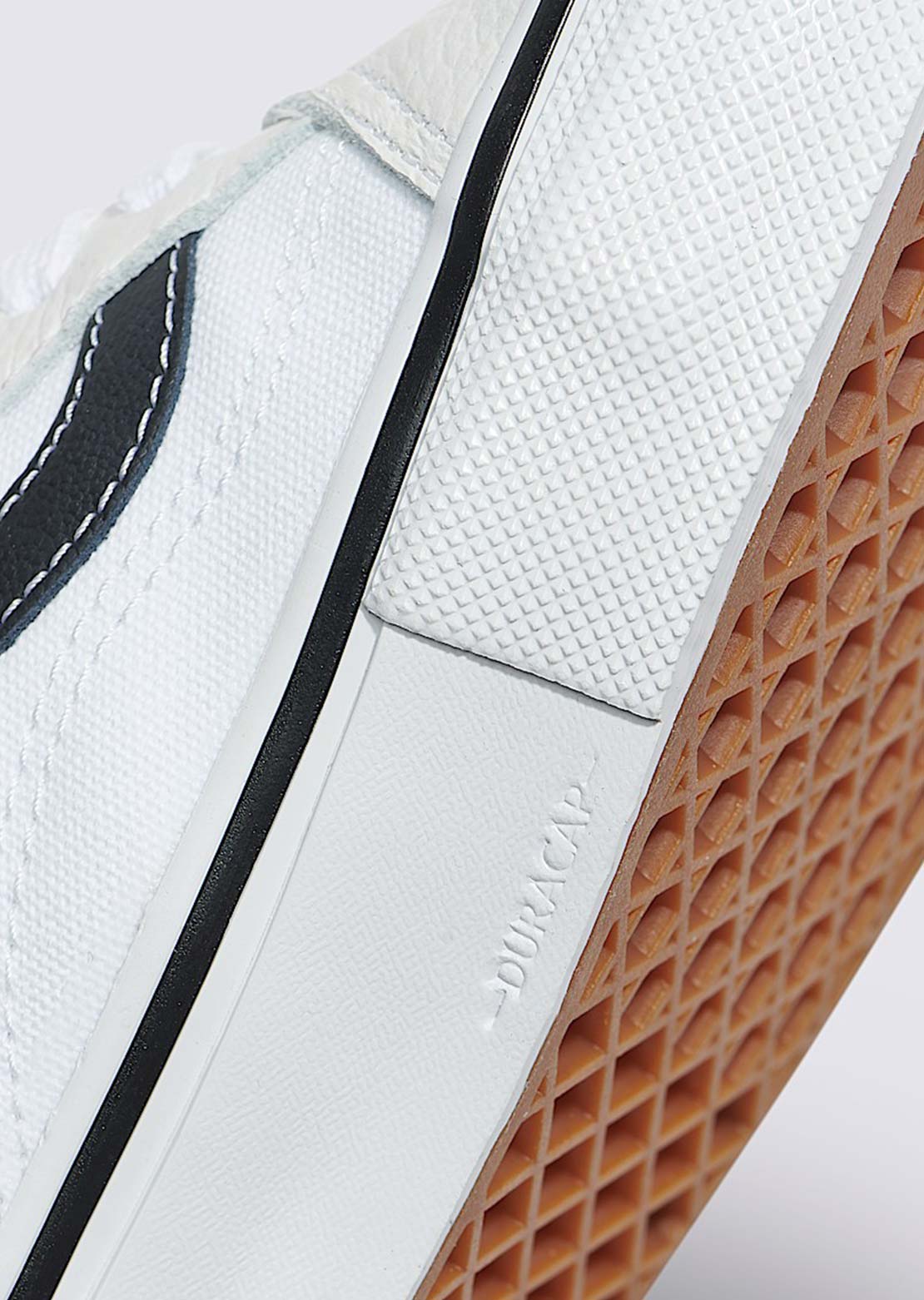 Vans Men's Skate Old Skool Leather Shoes White/White