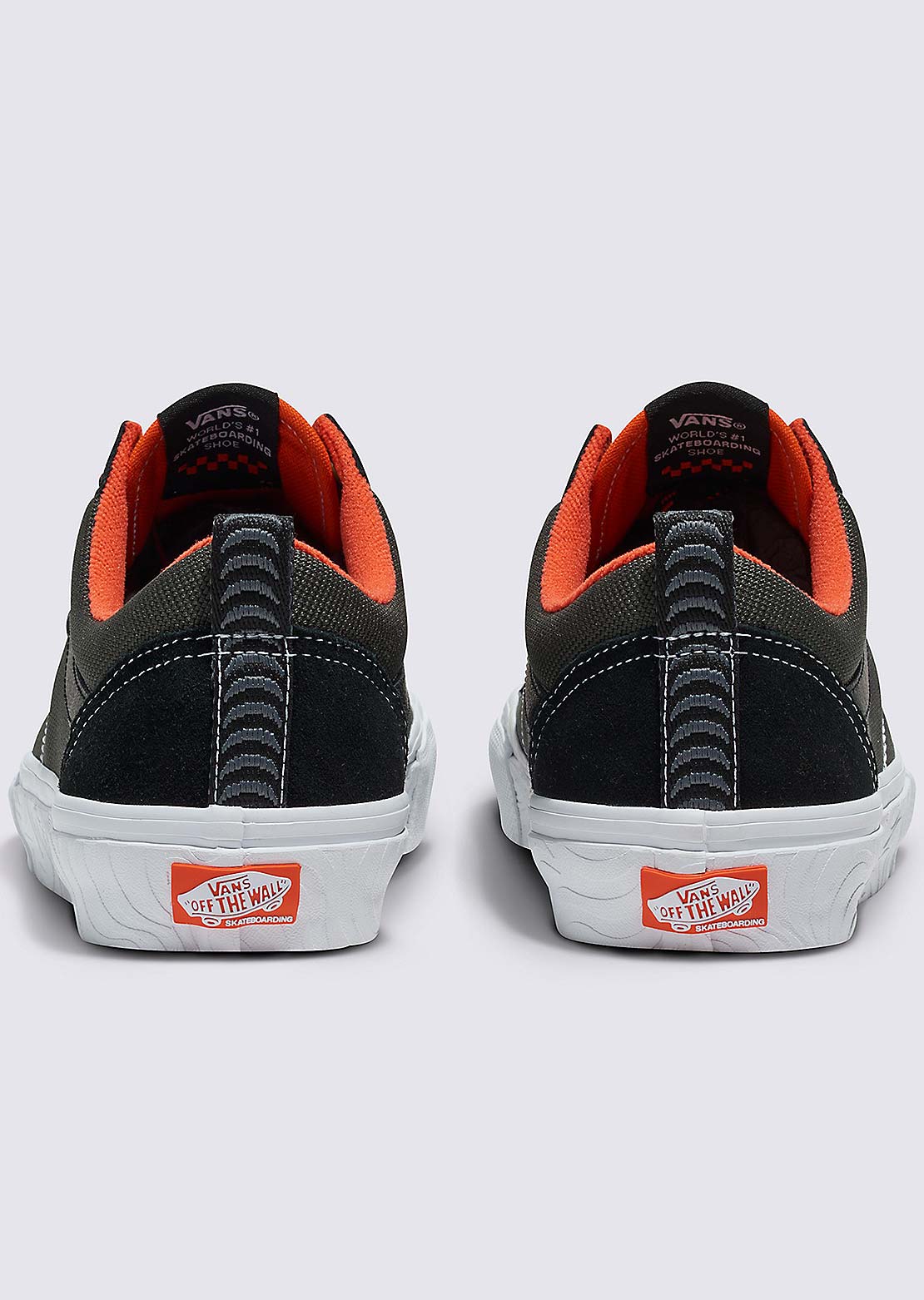 Vans Men&#39;s Skate Old Skool Shoes Spitfire Black/Flame