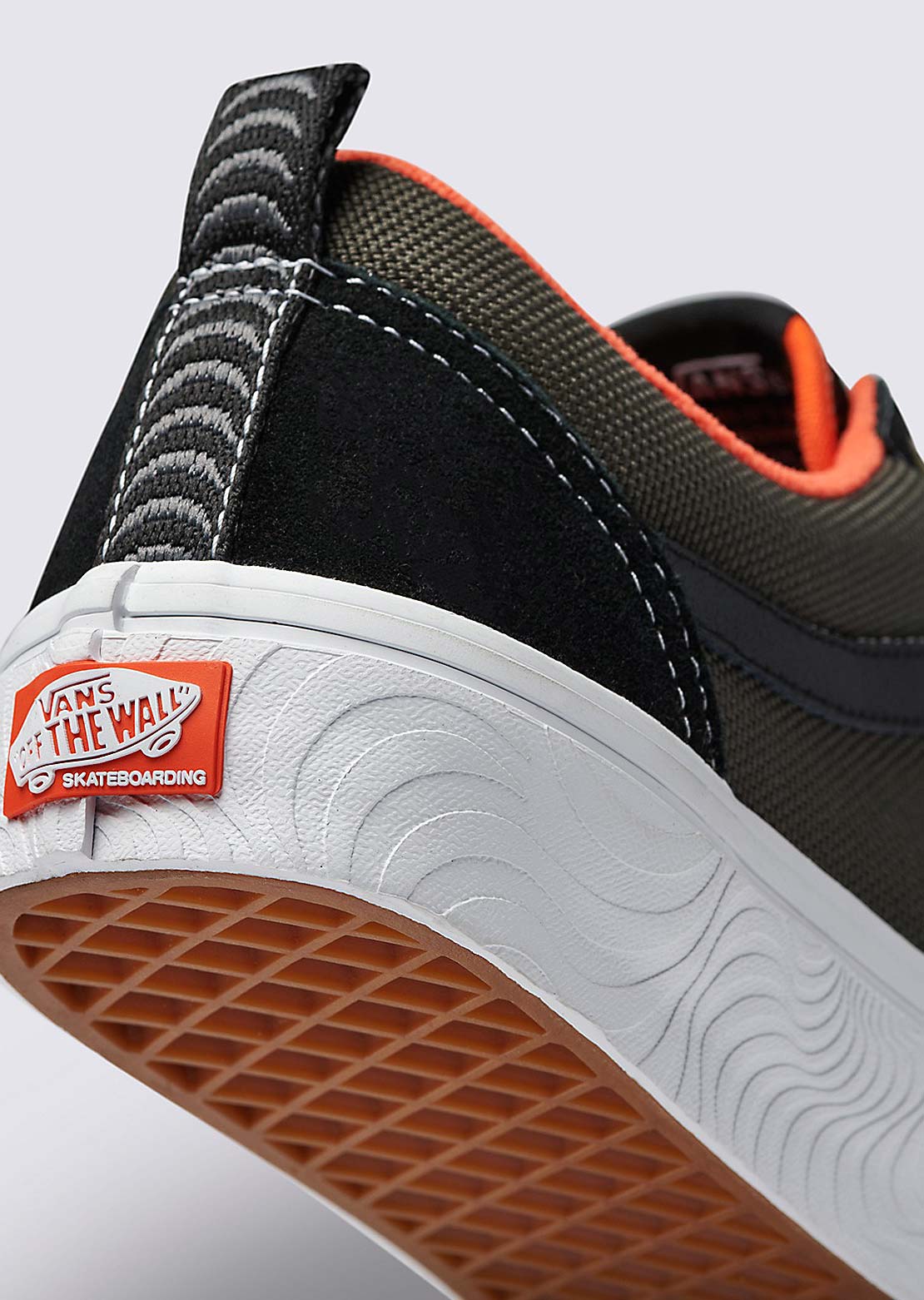 Vans Men&#39;s Skate Old Skool Shoes Spitfire Black/Flame