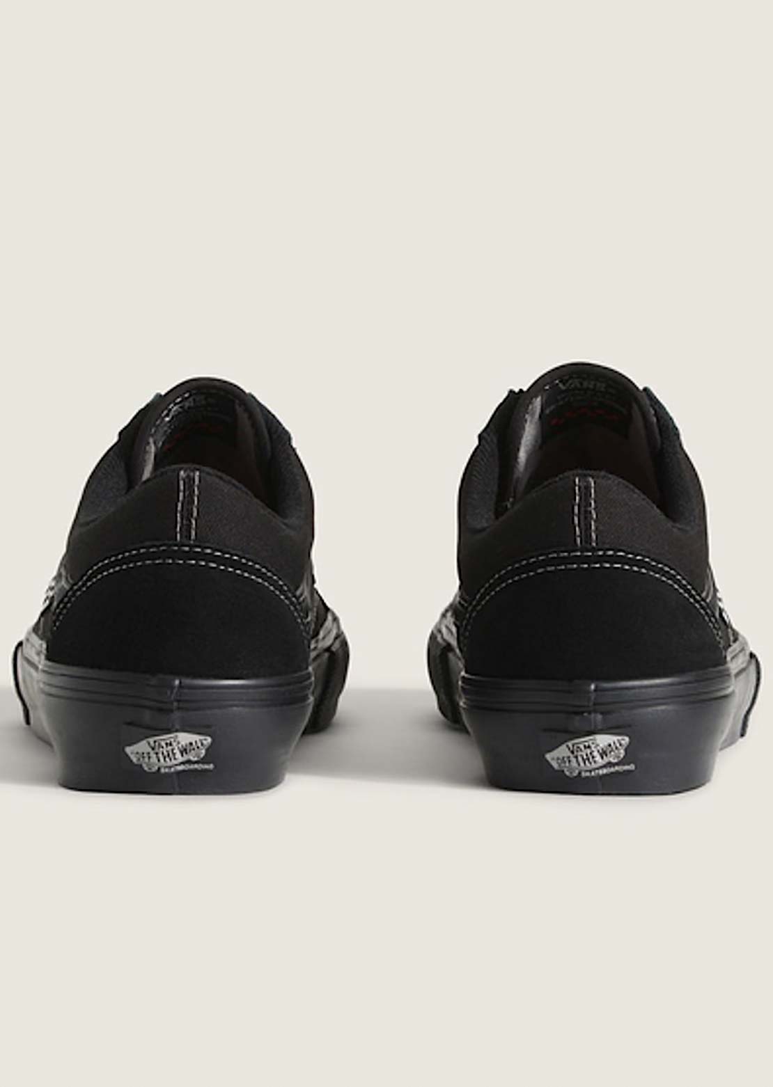 Vans Men's Skate Old Skool Shoes Black/Black/Grey