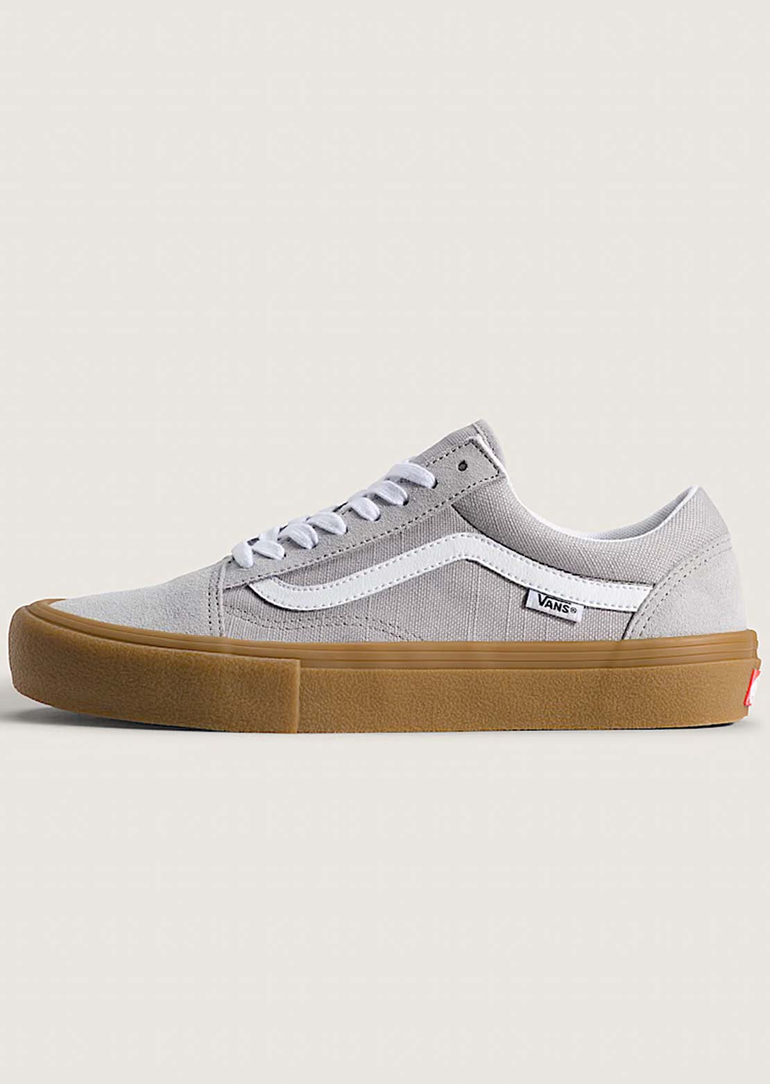Vans Men's Skate Old Skool Shoes Light Gray/Gum