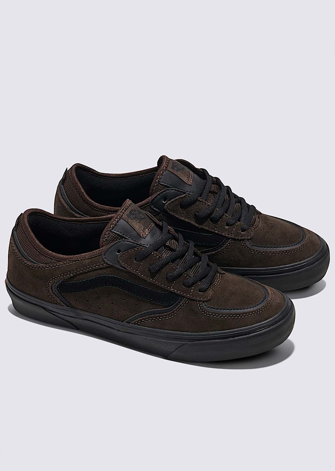 Vans Men's Skate Rowley Shoes Chocolate/Black