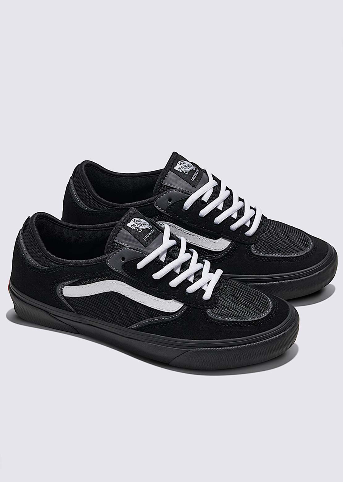 Vans Men's Skate Rowley Shoes Black/White/Black