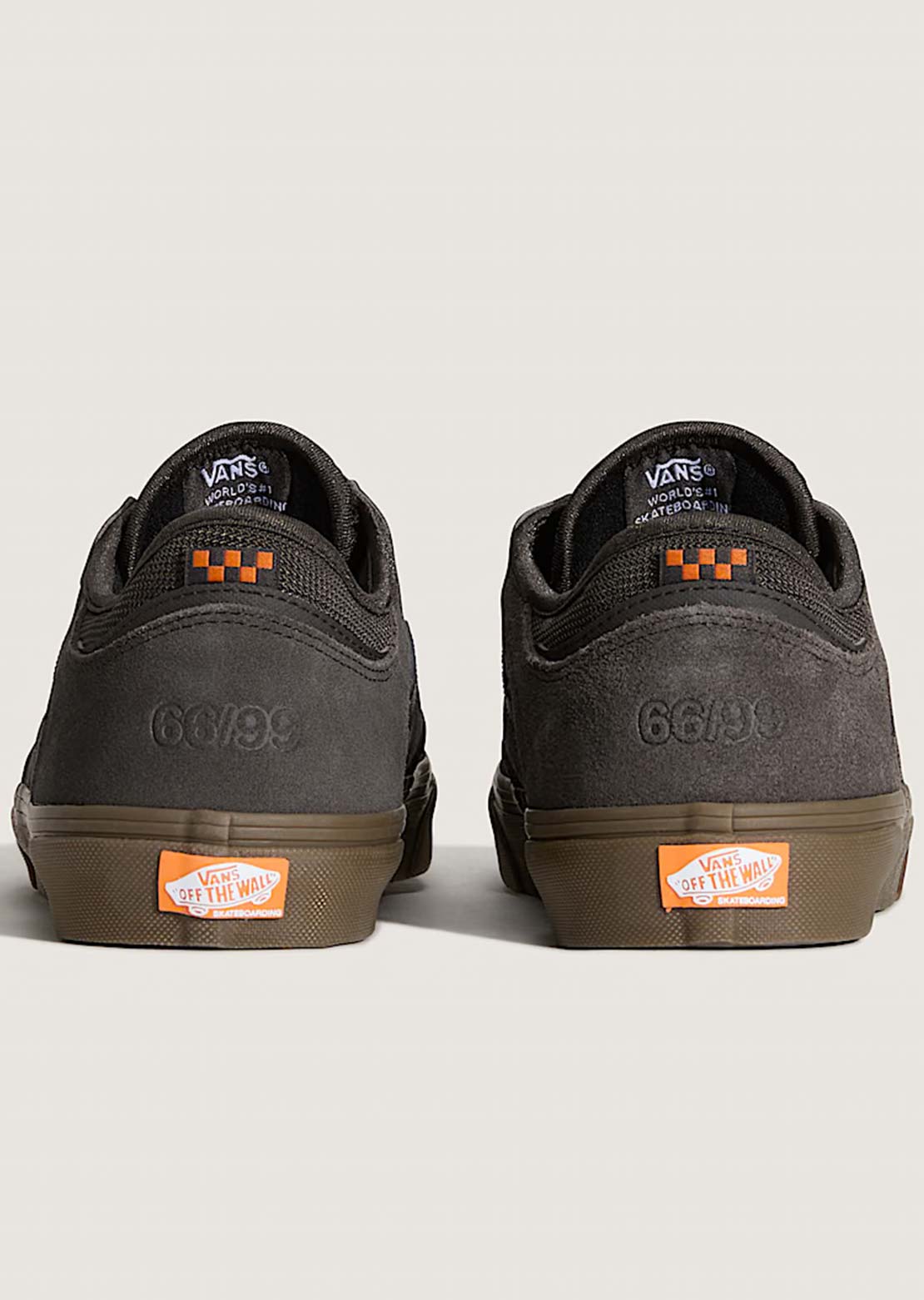 Vans Men's Skate Rowley Shoes Fade Black/Gum