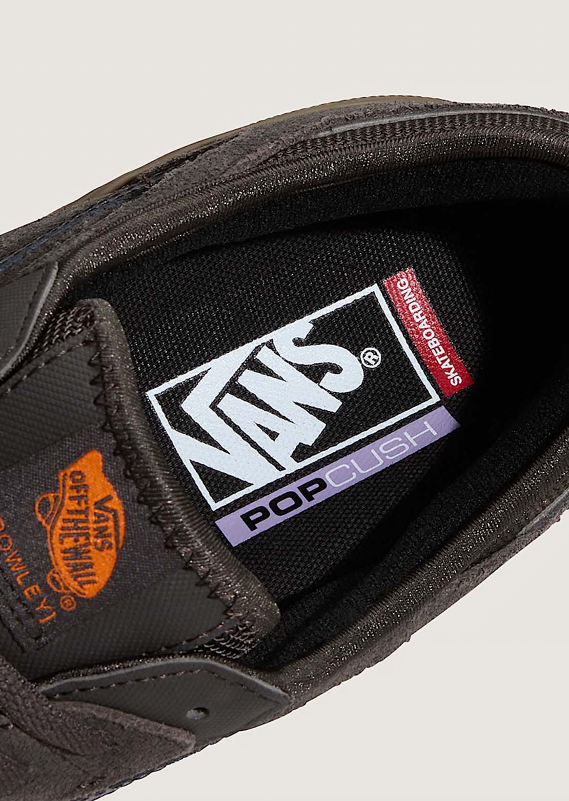 Vans Men's Skate Rowley Shoes Fade Black/Gum