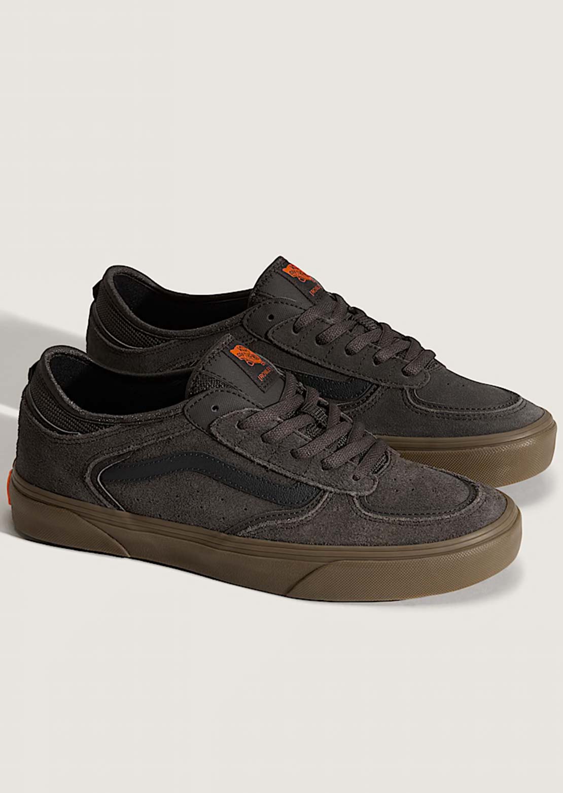 Vans Men's Skate Rowley Shoes Fade Black/Gum