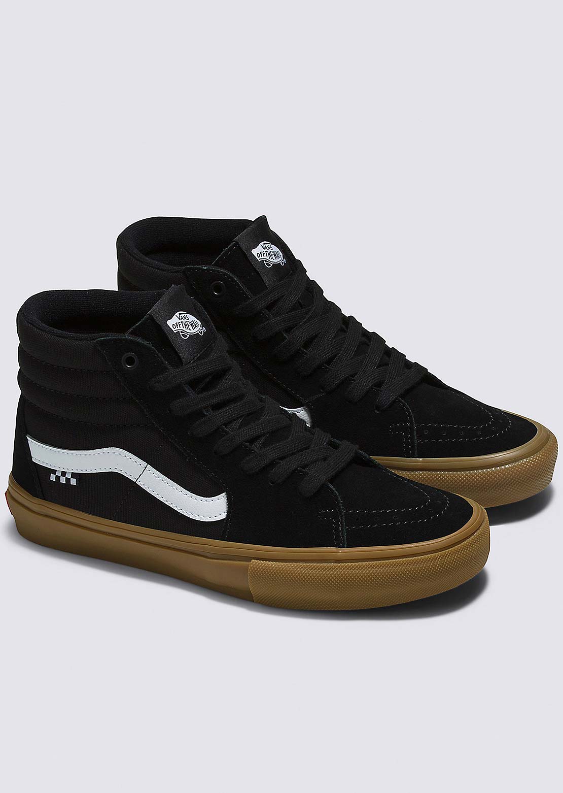 Vans Men&#39;s Skate SK8-Hi Shoes Black/Gum