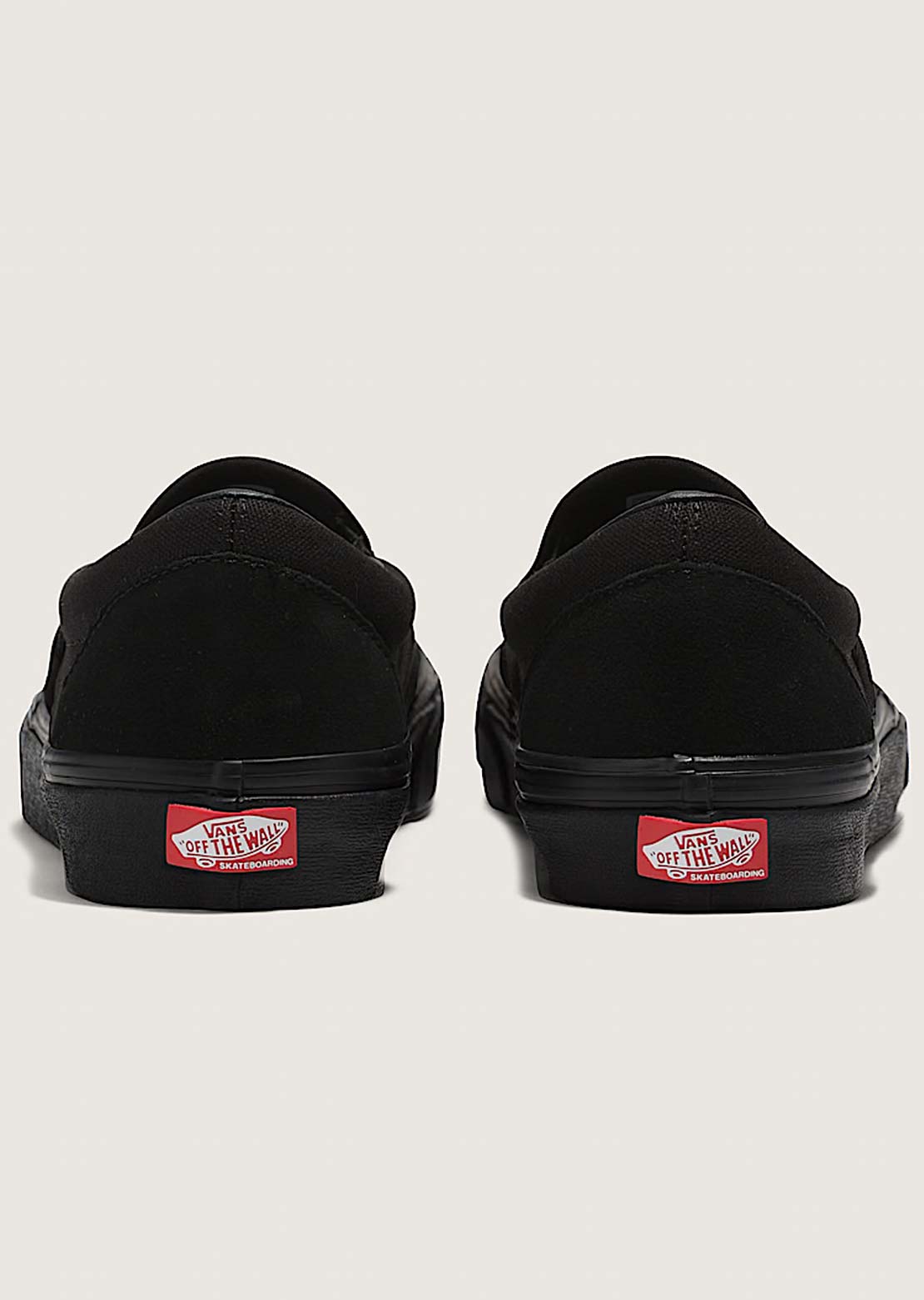 Vans Men's Skate Slip-On Shoes Black/Black