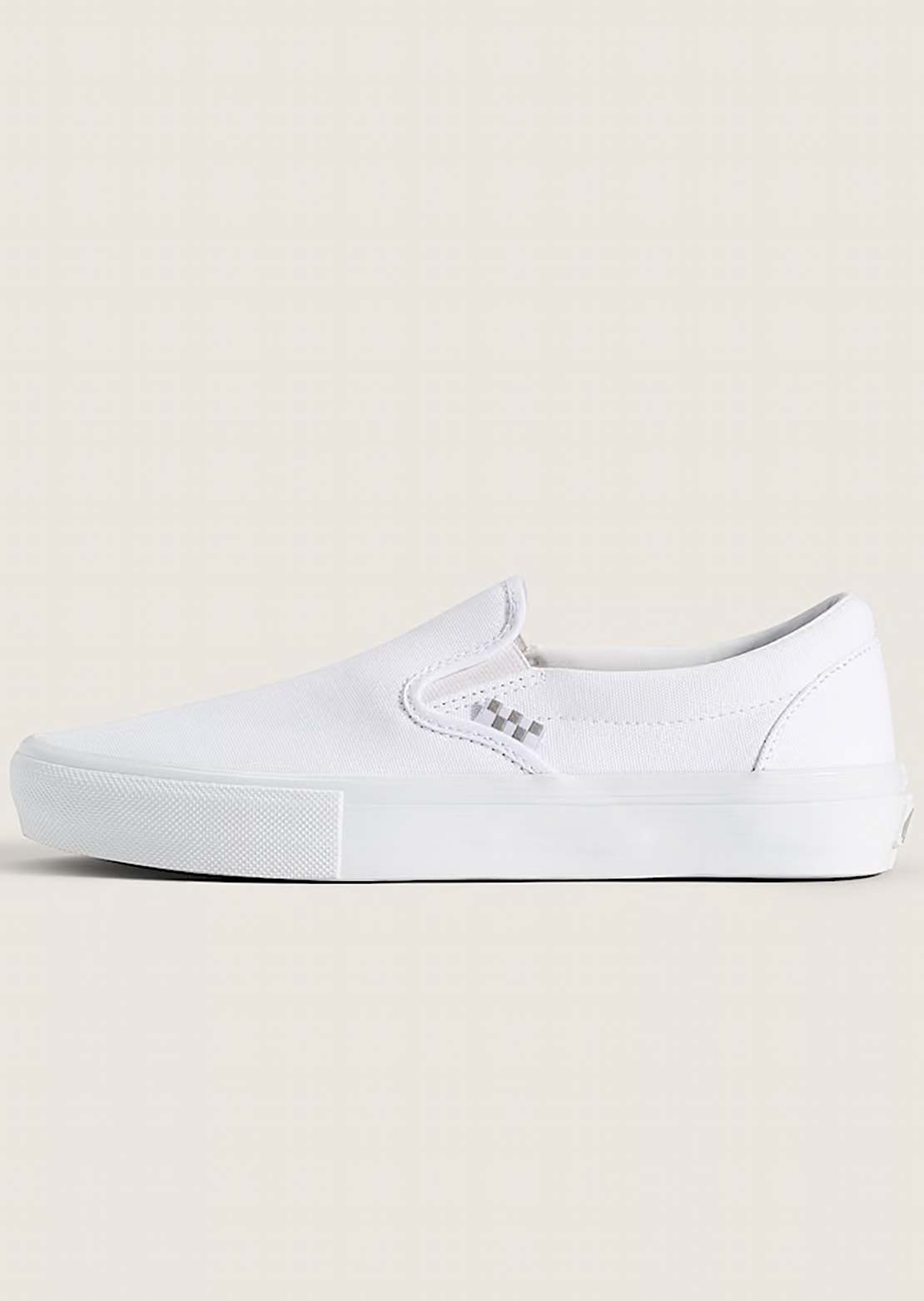 Vans Men's Skate Slip-On Shoes True White