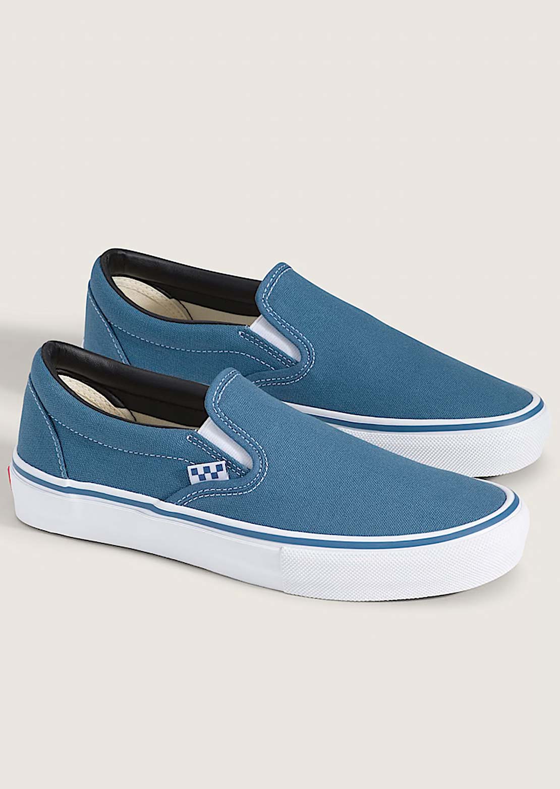 Vans Men's Skate Slip-On Shoes Navy