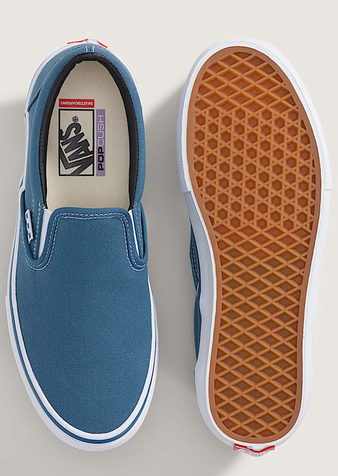 Vans Men's Skate Slip-On Shoes Navy