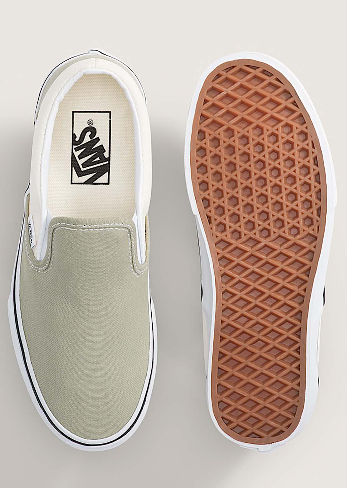 Vans Men's Skate Slip-On Shoes Sage