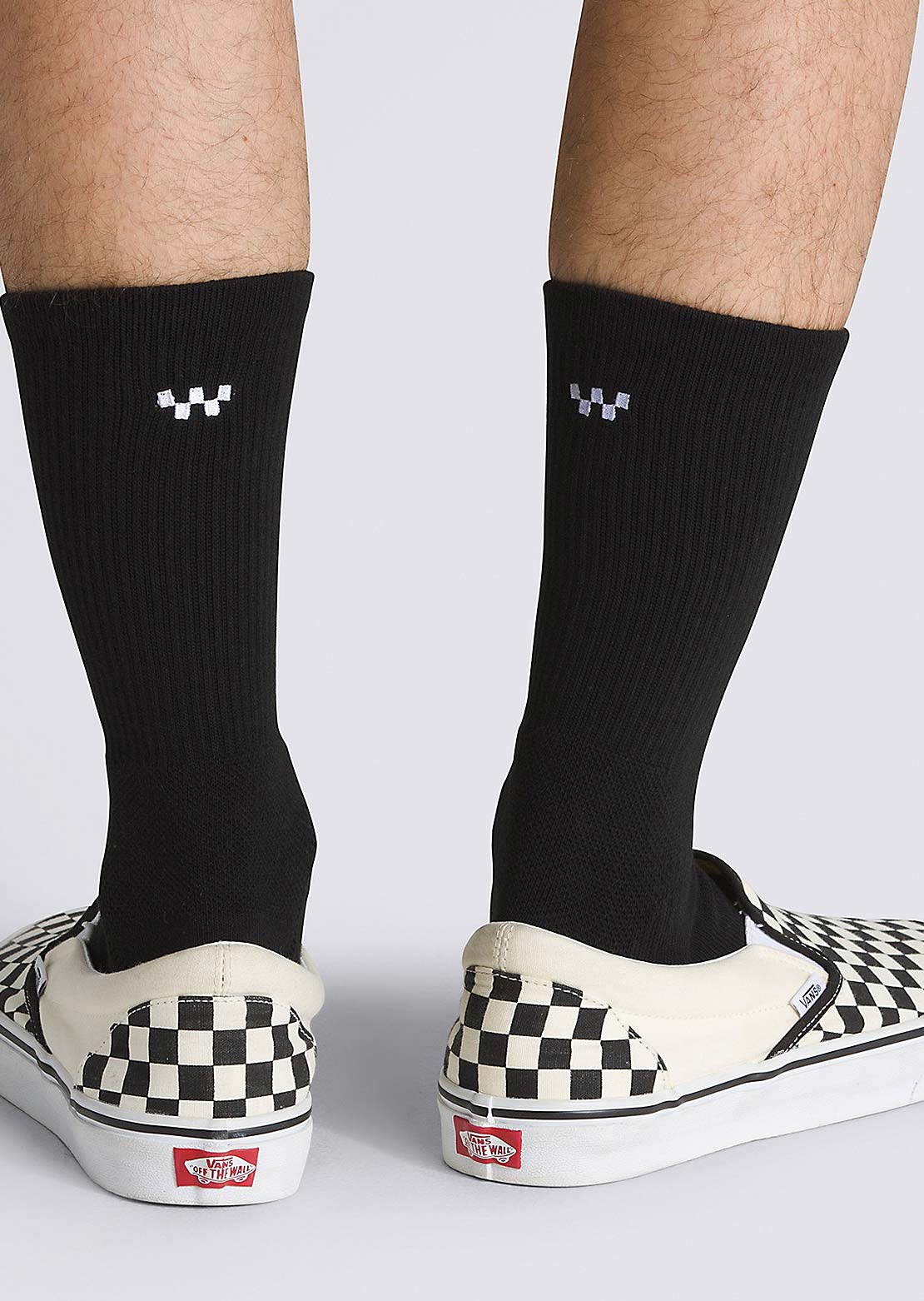 Vans Men's Skate Standard Crew Socks Black