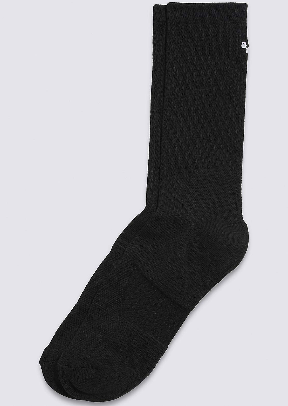 Vans Men's Skate Standard Crew Socks Black