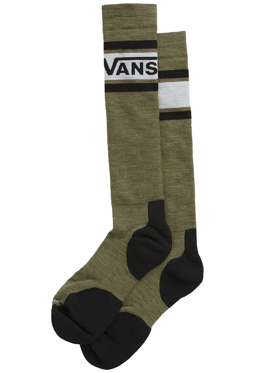 Vans Men&#39;s Smartwool Targeted Cushion Snow Socks Grape Leaf Smartwool