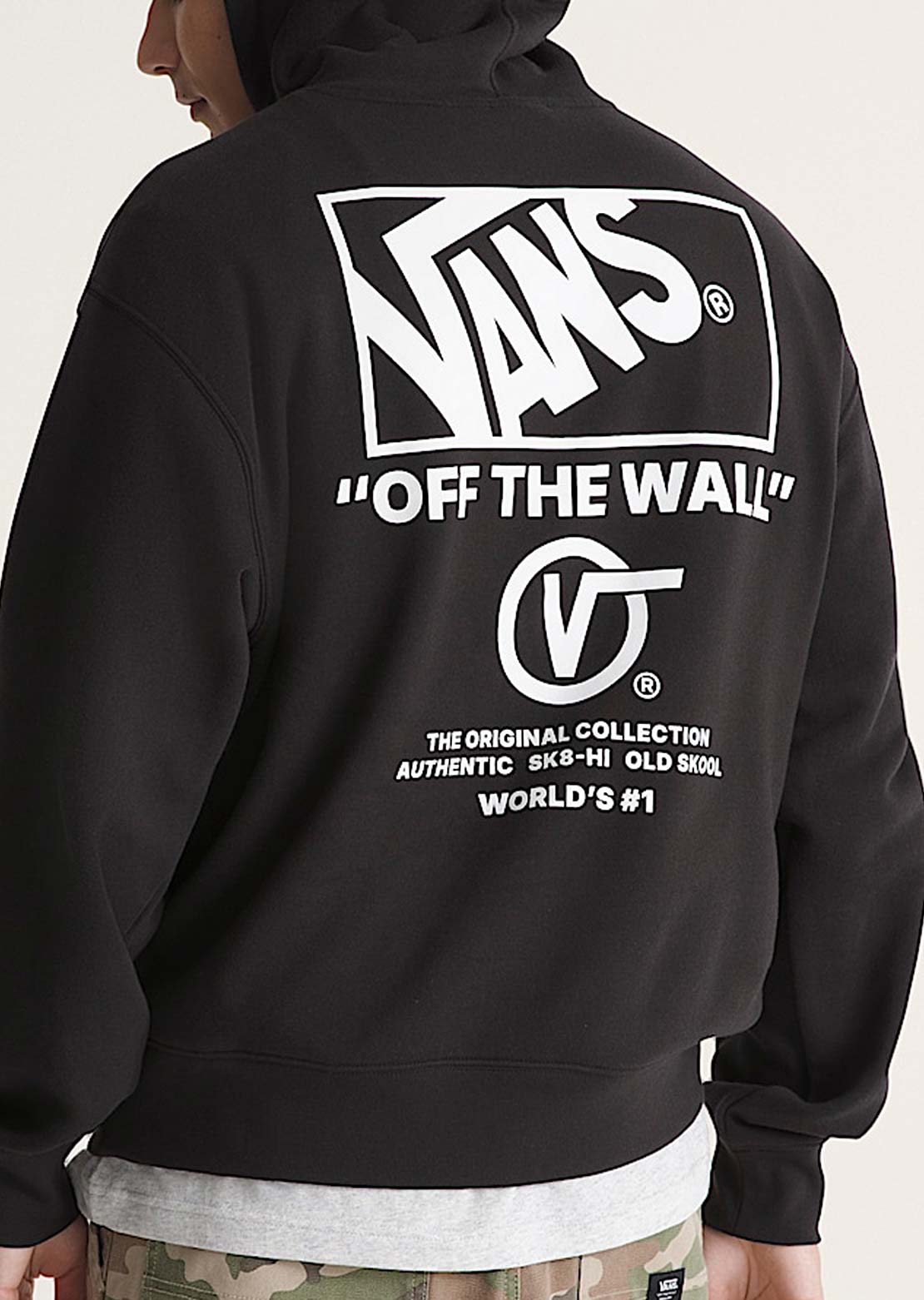 Vans Men's Stacked Hi Pullover Black/White