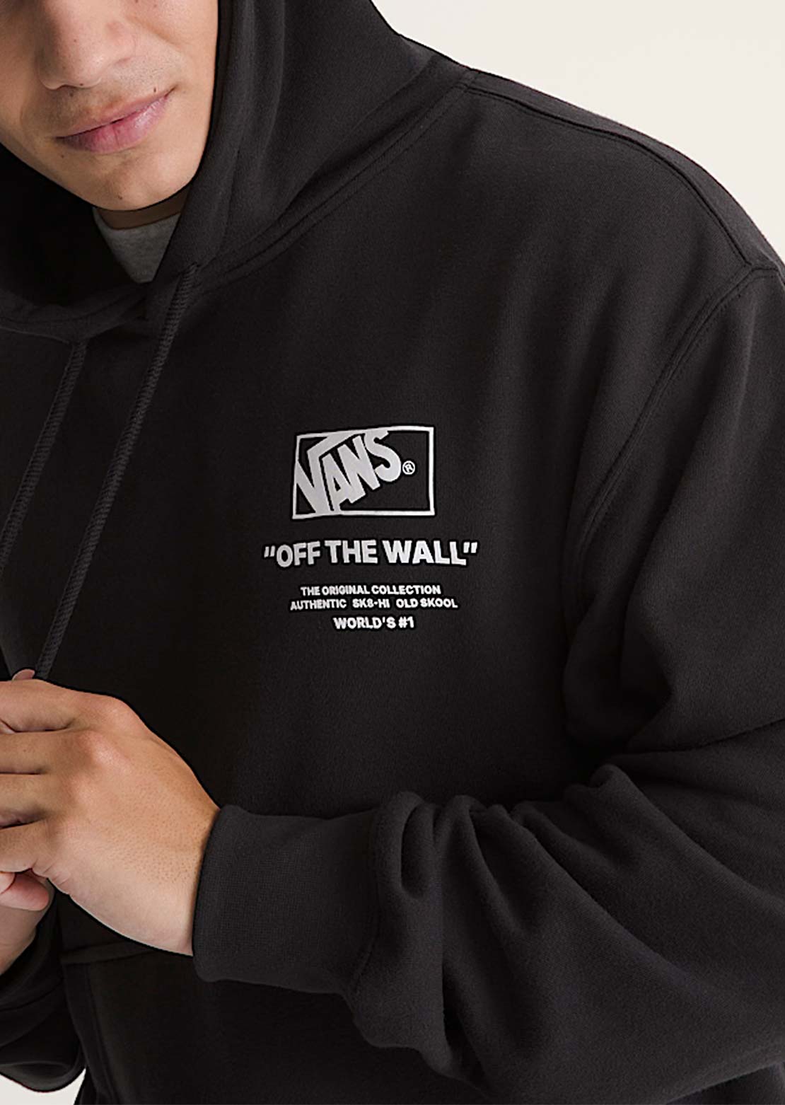 Vans Men's Stacked Hi Pullover Black/White