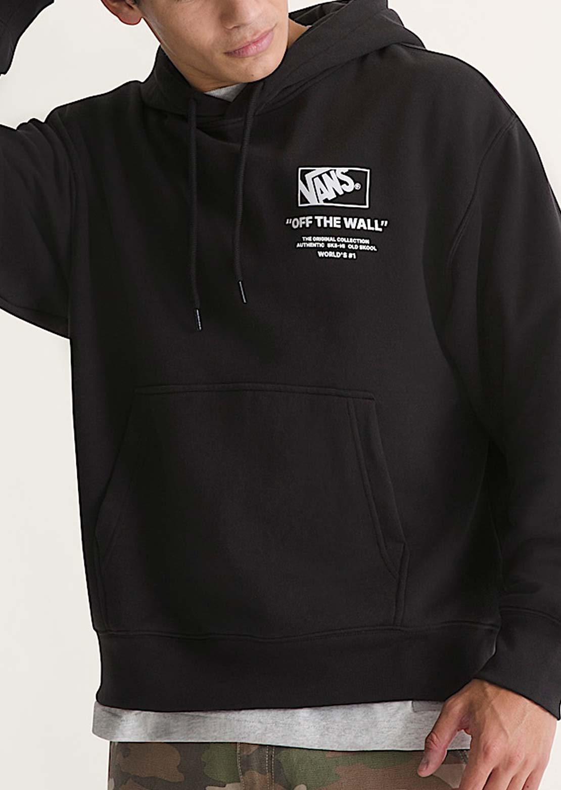 Vans Men's Stacked Hi Pullover Black/White