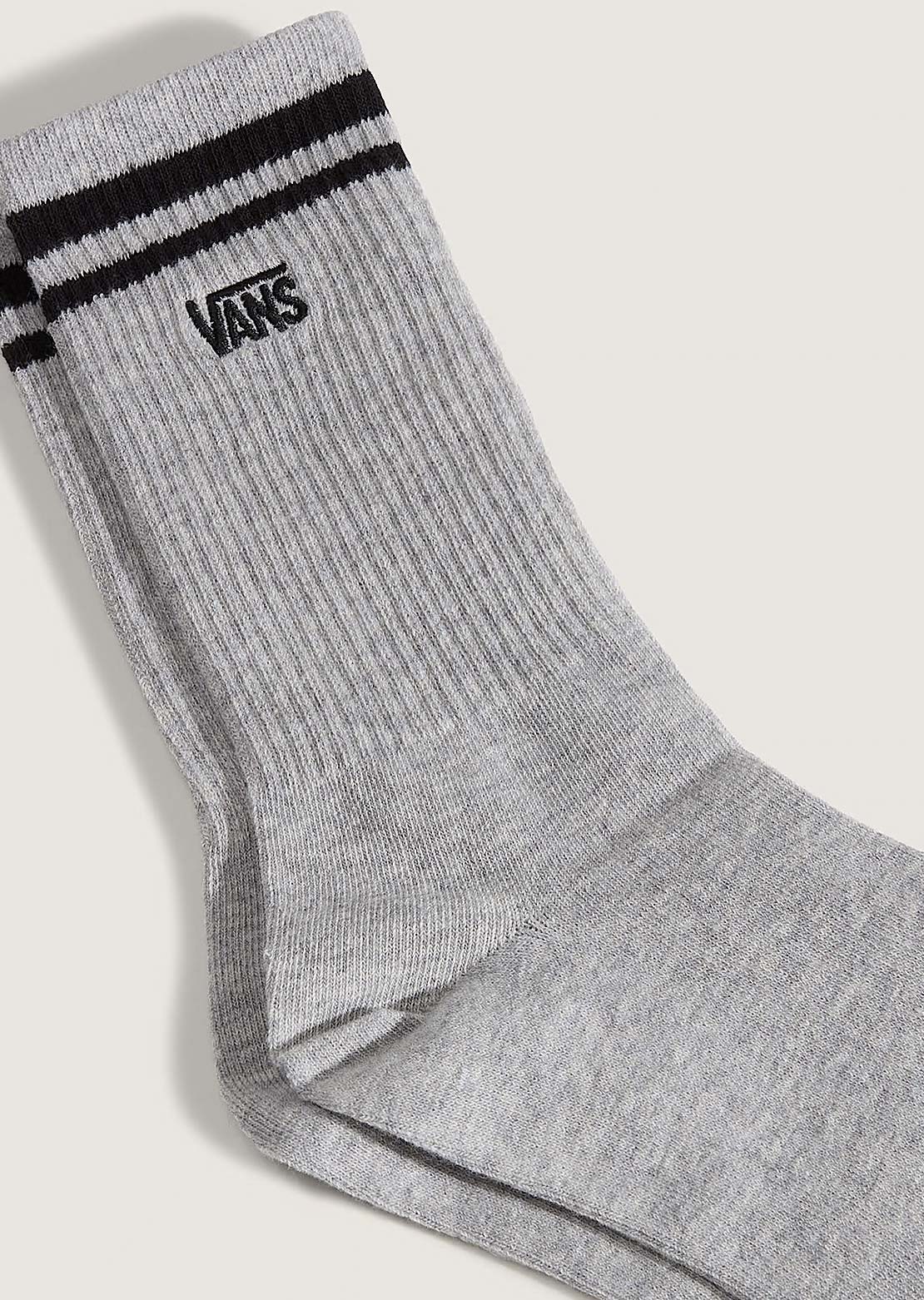 Vans Men's Stretch Logo Crew Socks Heather Grey