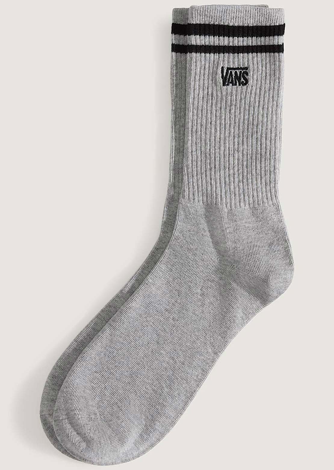 Vans Men's Stretch Logo Crew Socks Heather Grey