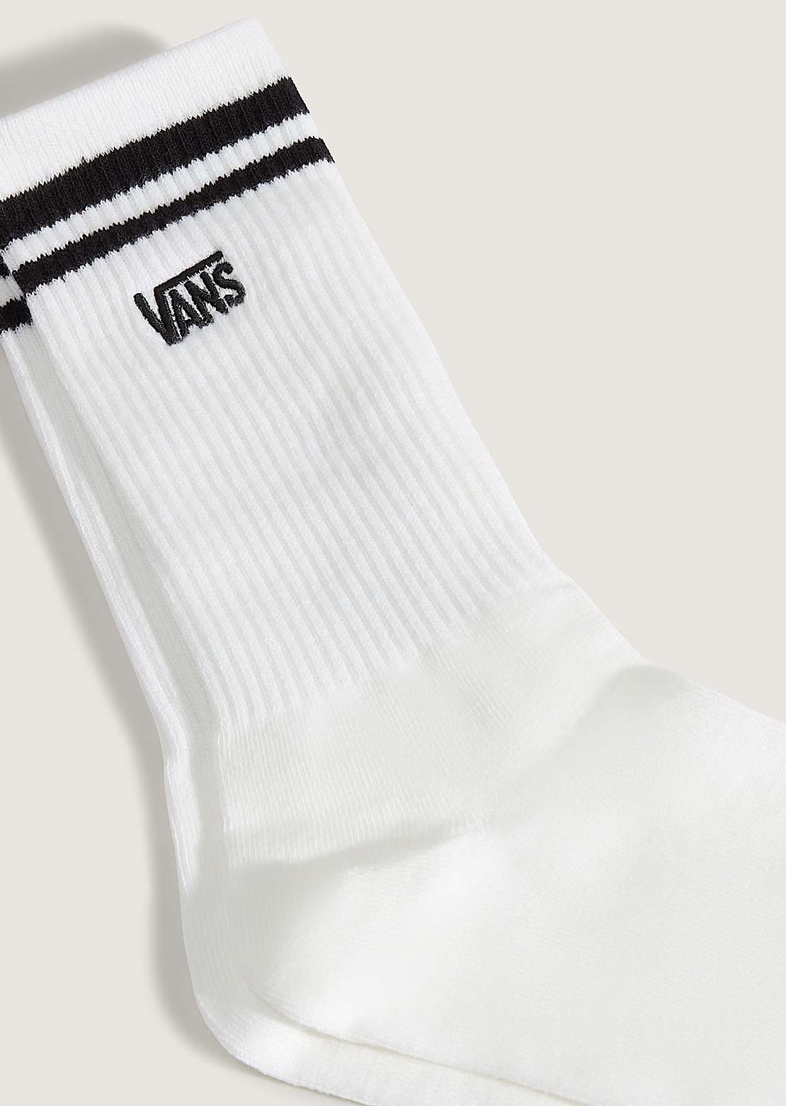 Vans Men's Stretch Logo Crew Socks White