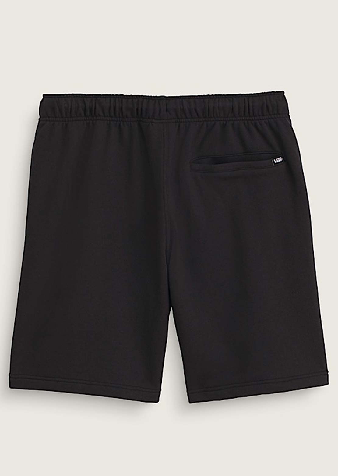 Vans Men's Stretch Logo Fleece Shorts Black/White