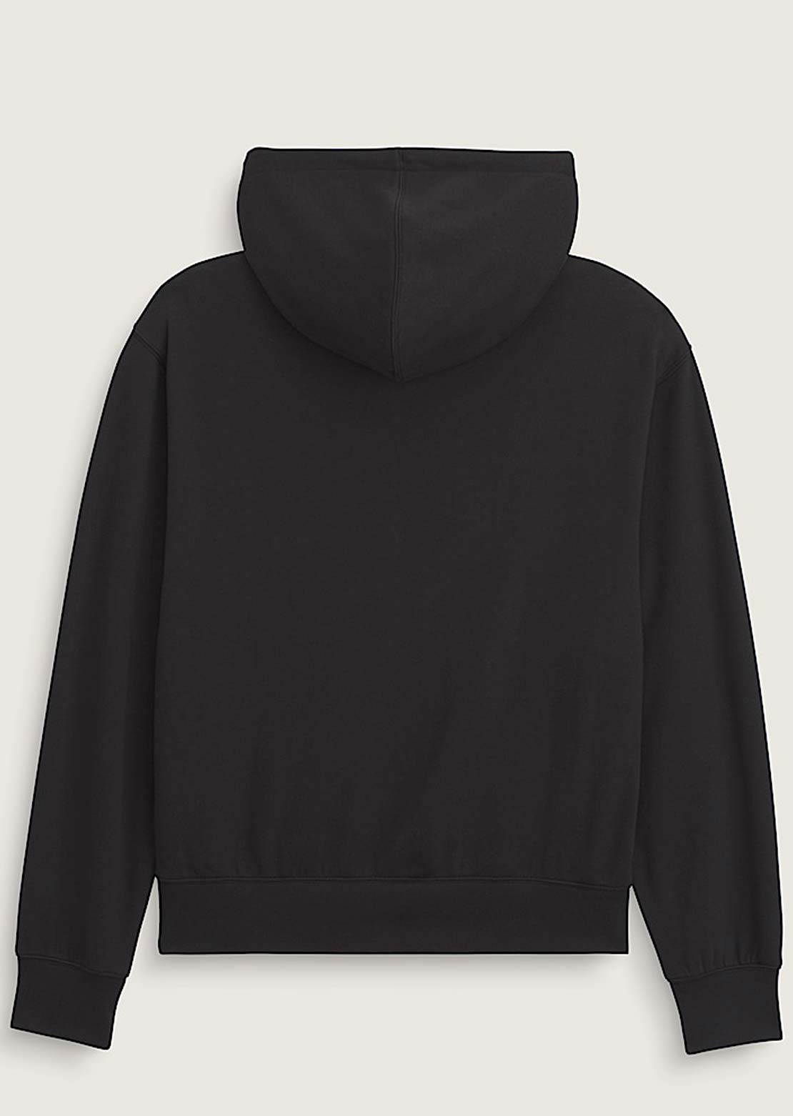 Vans Men's Stretch Logo Full Zip Hood Black/White