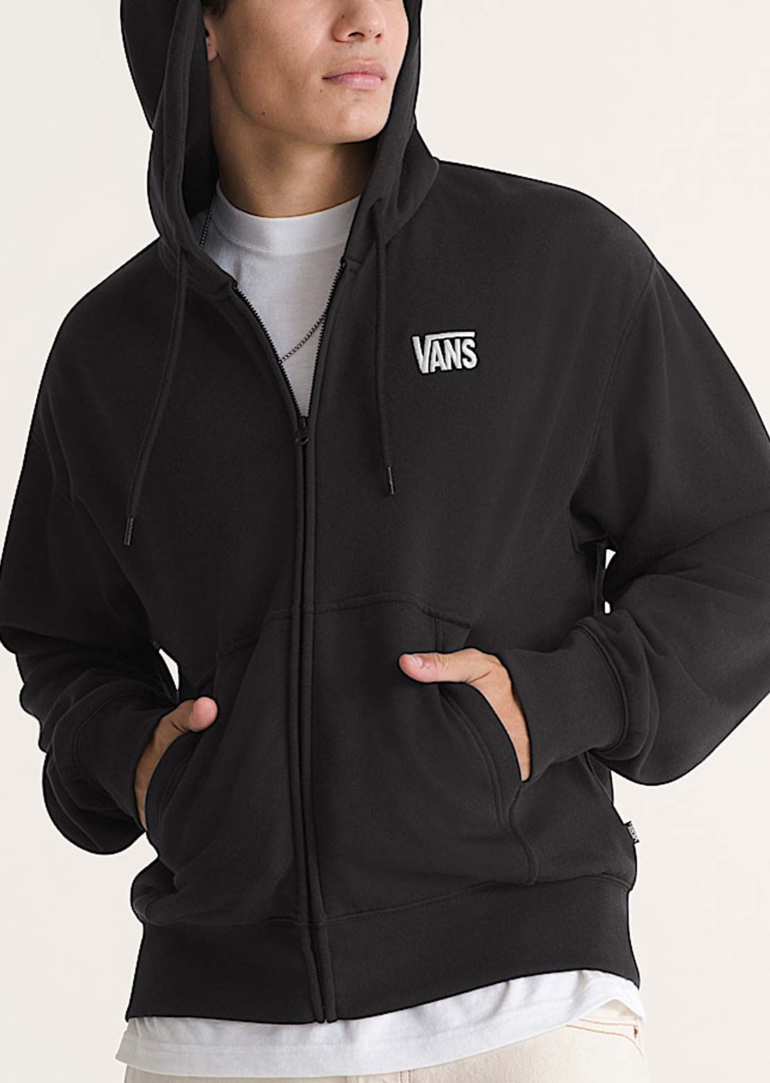 Vans Men's Stretch Logo Full Zip Hood