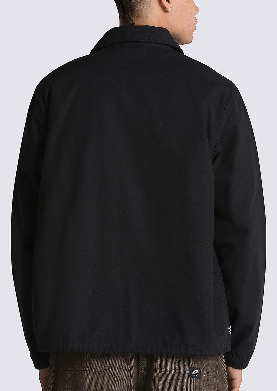 Vans Men&#39;s Torrey Canvas Coach Jacket Black