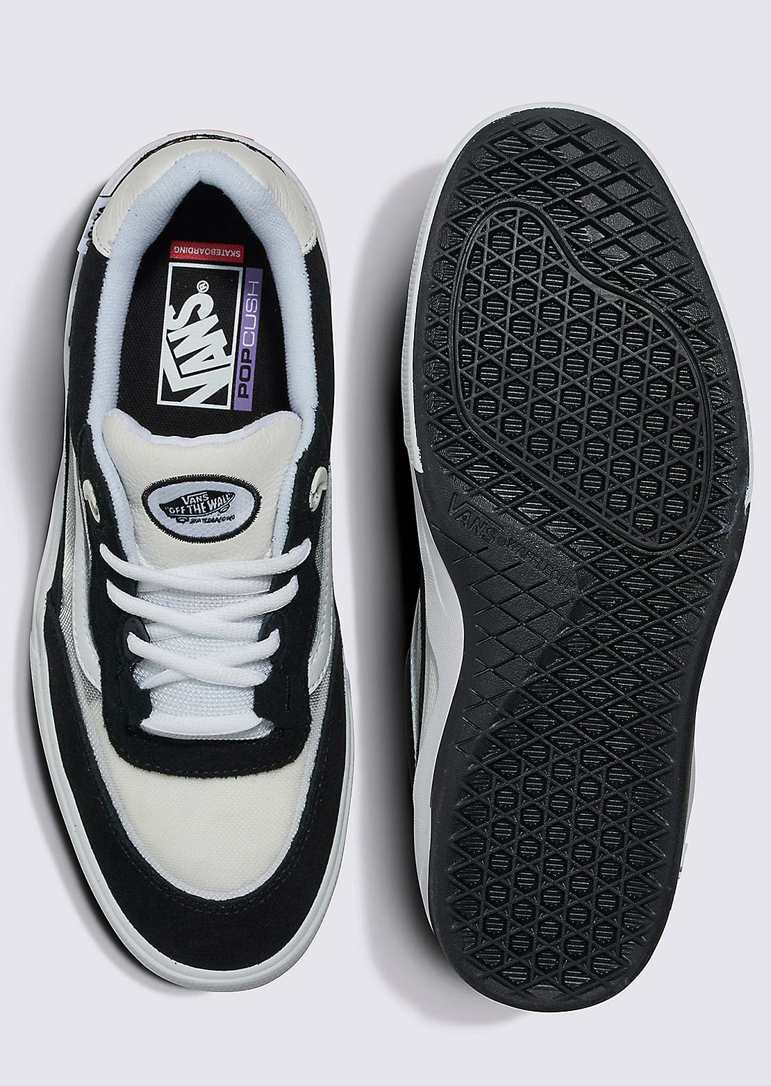 Vans Men&#39;s Wayvee Shoes Black/True White