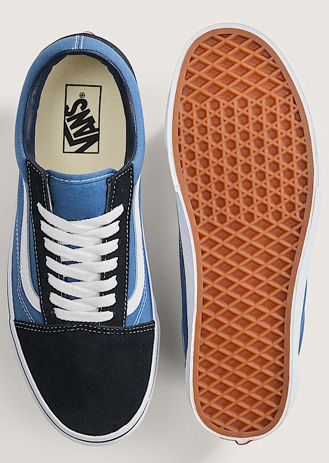 Vans Unisex Old Skool Shoes Navy