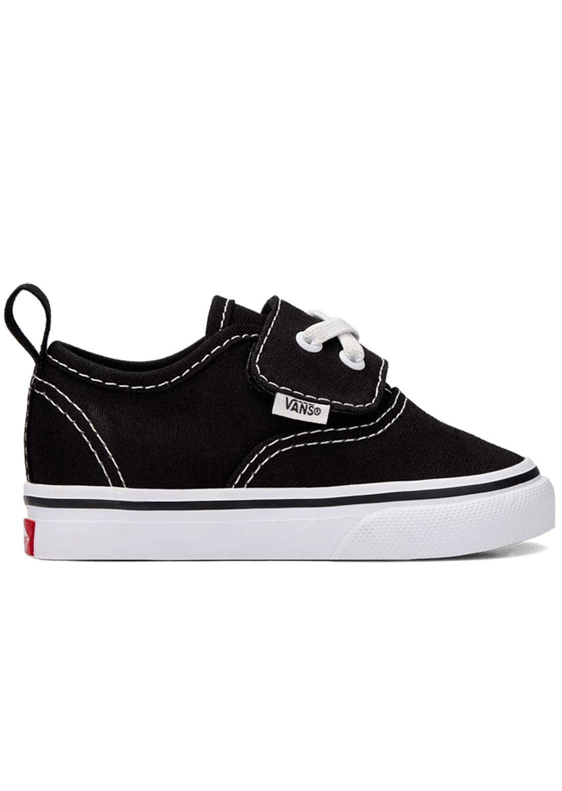 Vans Toddler Authentic Elastic V Shoes Black