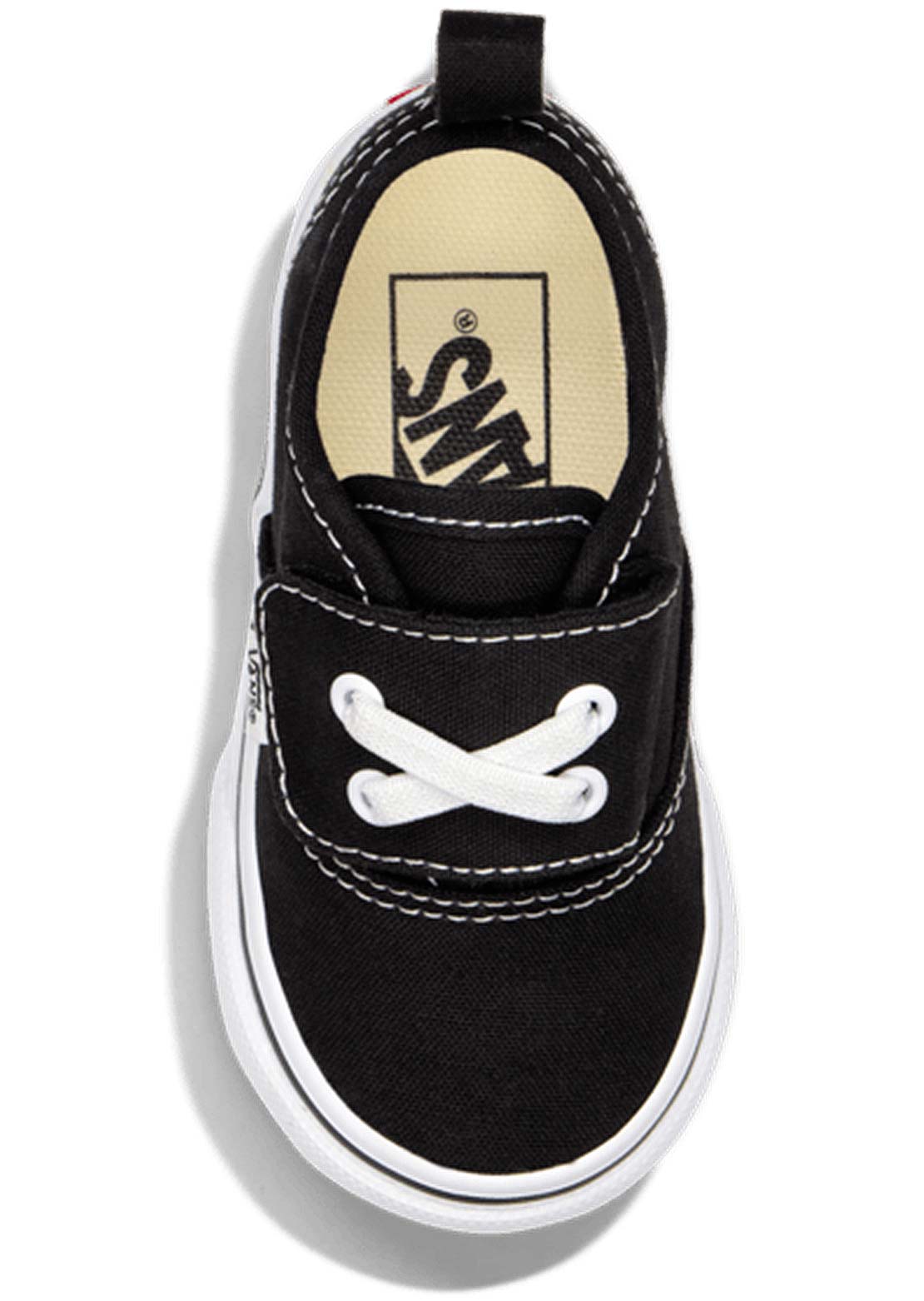 Vans Toddler Authentic Elastic V Shoes Black