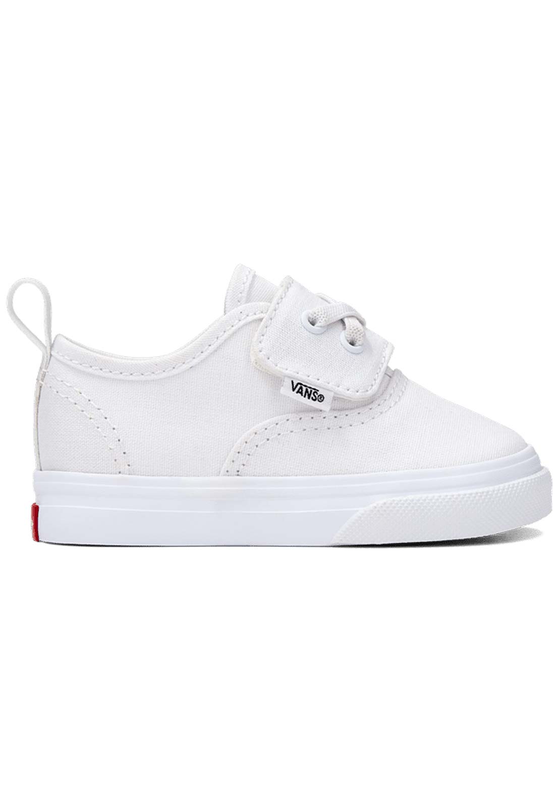 Vans Toddler Authentic Elastic V Shoes True White