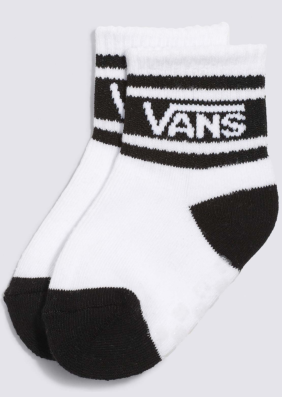 Vans Toddler Drop V Crew 2-4 years Socks White/Black