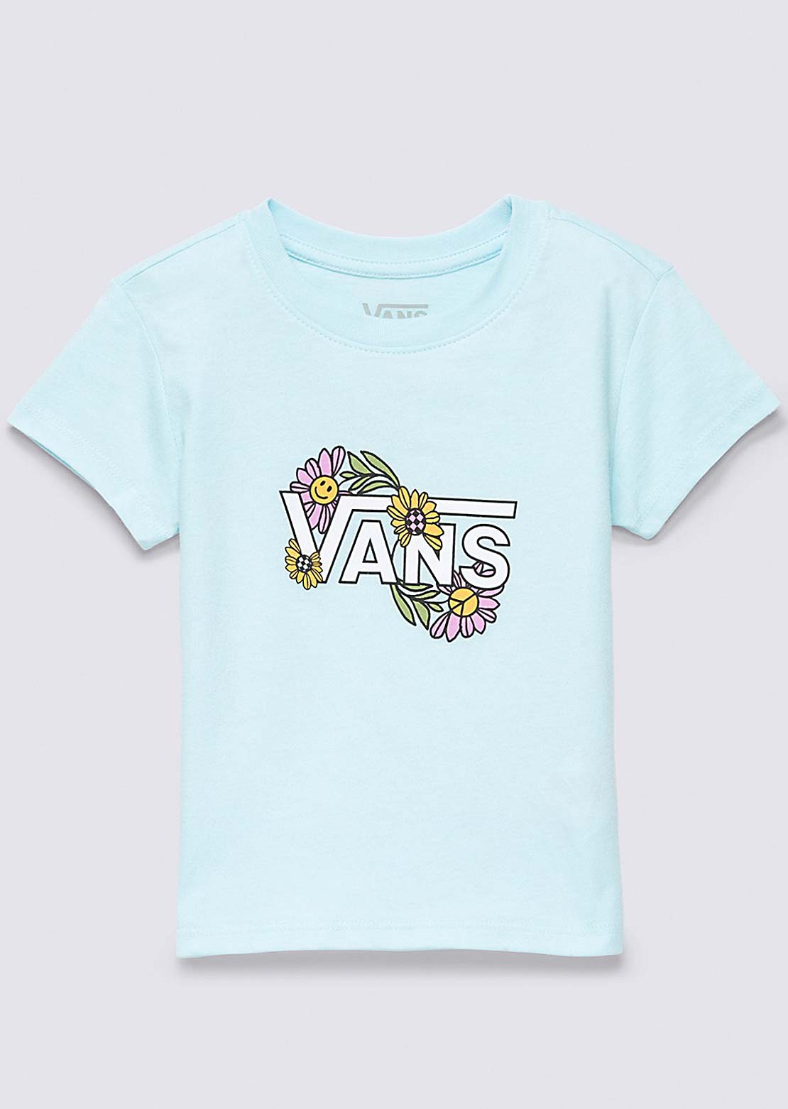 Vans Toddler Elevated Floral Fill Mini Blue Glow