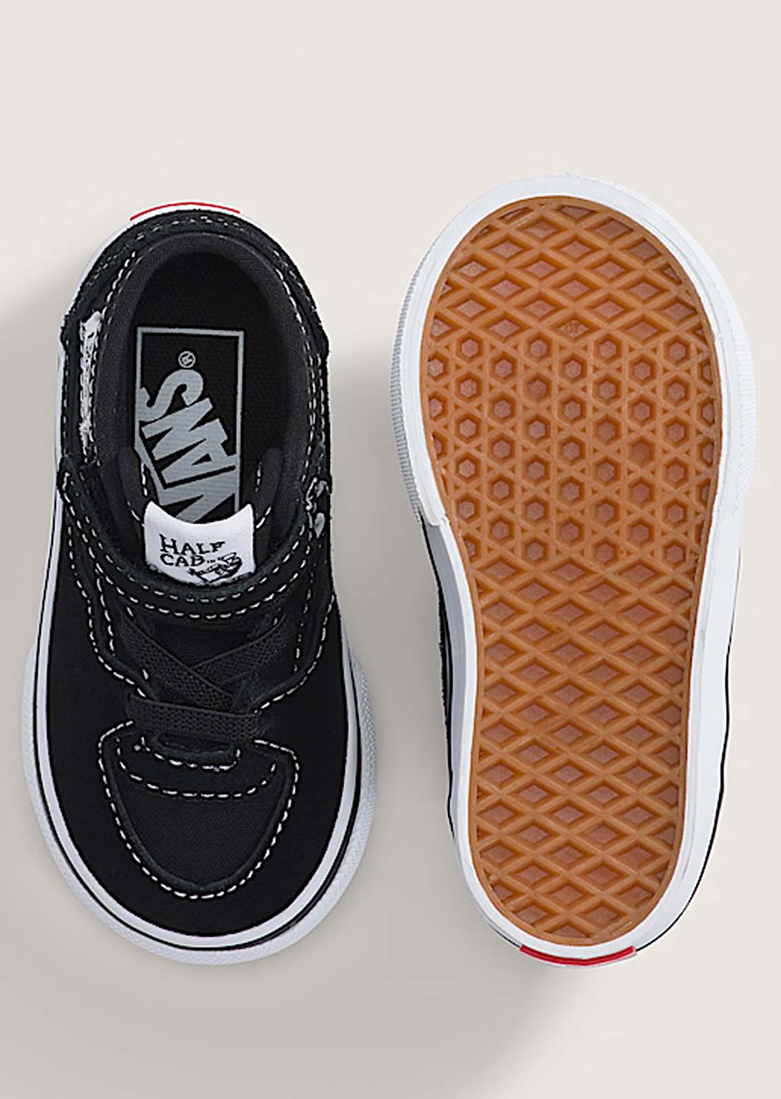 Vans Toddler Half Cab Decon Elastic Lace Shoes