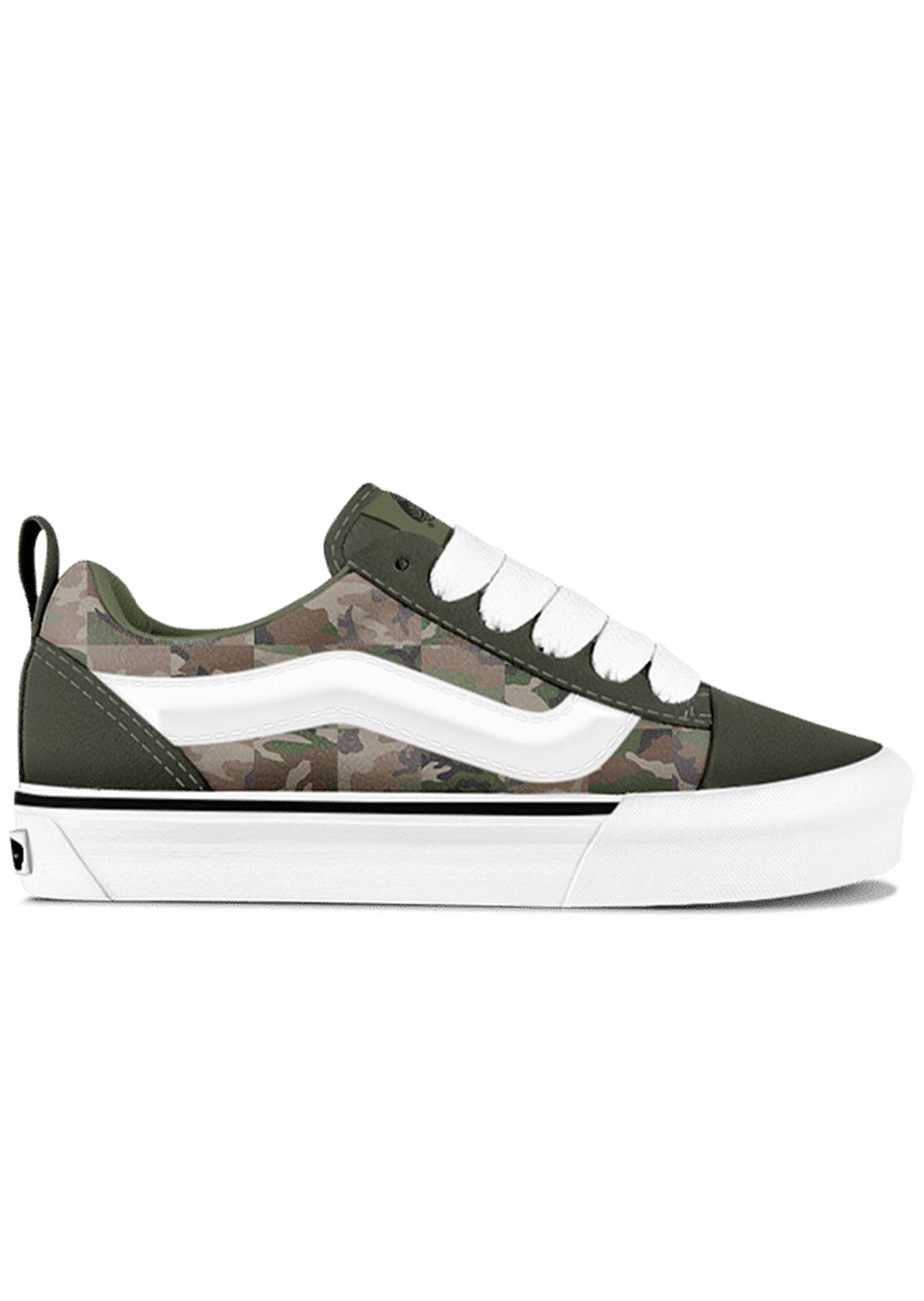 Vans Toddler Knu Skool Elastic Lace Shoes