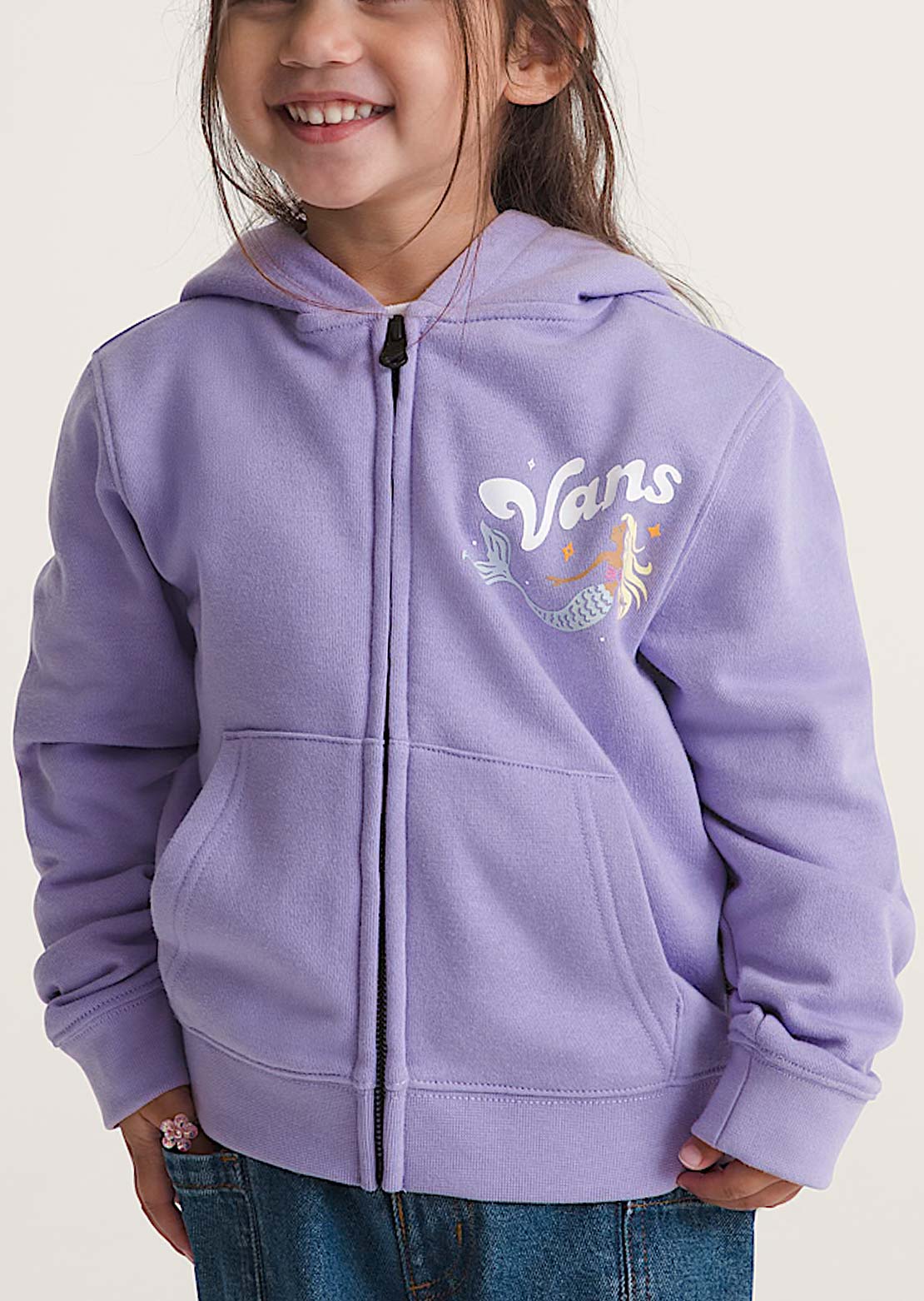 Vans Toddler Mermaid Full Zip Hood Soft Orchid Purple