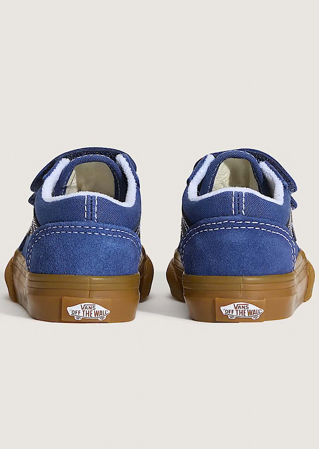 Vans Toddler Old Skool V Shoes Gum True Navy