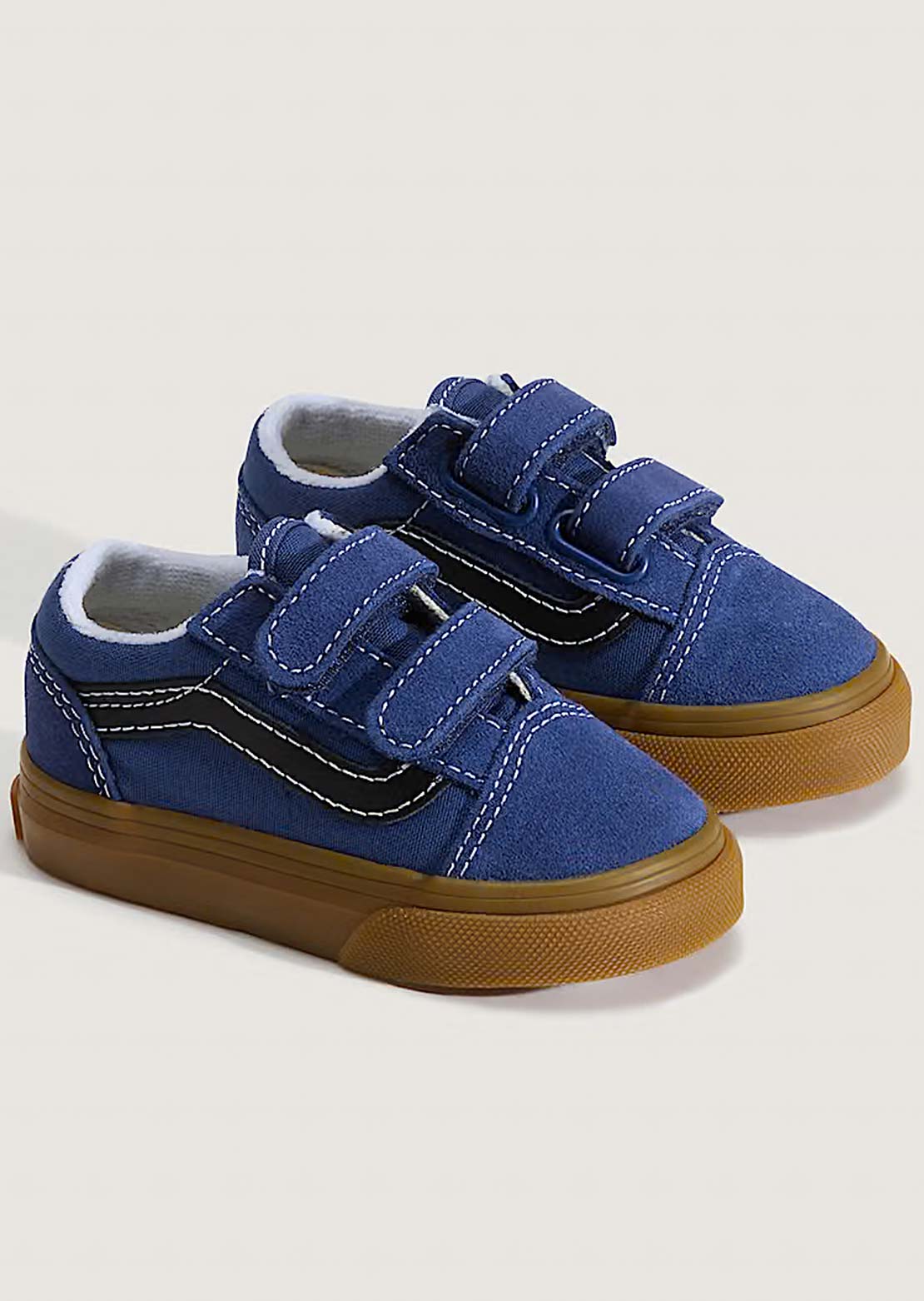 Vans Toddler Old Skool V Shoes Gum True Navy