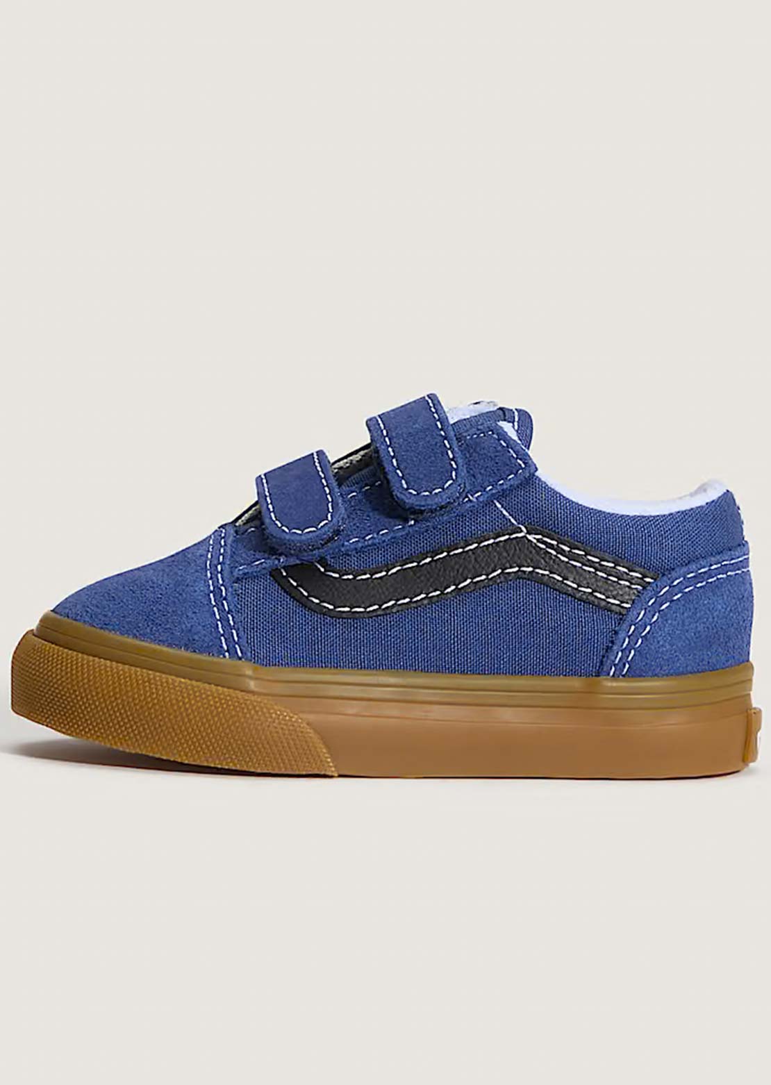Vans Toddler Old Skool V Shoes Gum True Navy