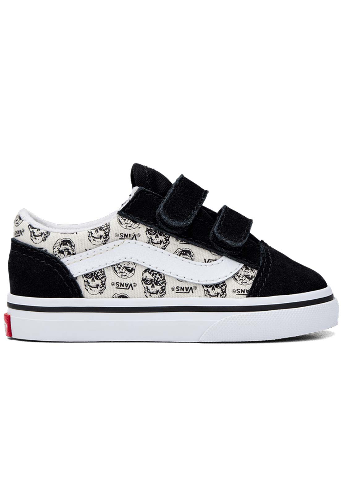 Vans Toddler Old Skool V Shoes Skull Multi